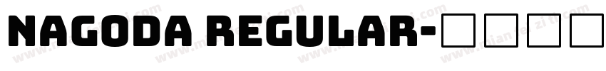 Nagoda Regular字体转换